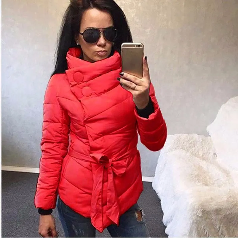 

Winter Women Basic Jacket Women Clothing Warm Parka Outercoat Casual Coat Overcoat