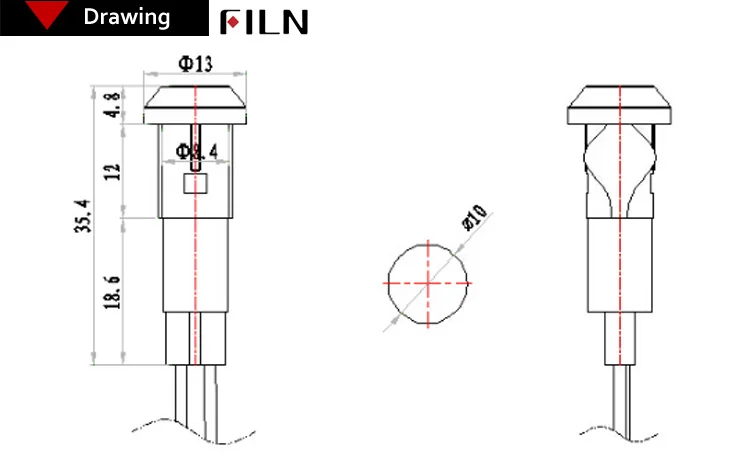 12v led pilot lamp