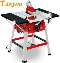 Free shipping 10 inch table saw. Desktop woodworking electric circle. Cutting machine. Electric tools clean chainsaw