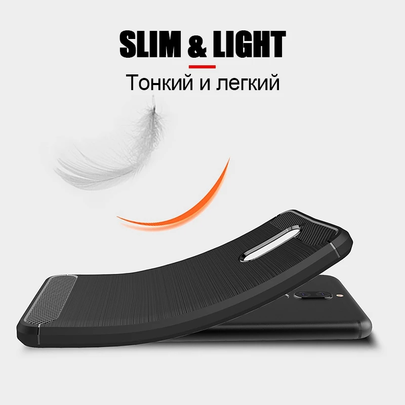 Matte Carbon Fiber Silicone Case For Huawei P10 P9 P8 Lite 2017 Case Soft TPU Cover For Huawei Mate 10 Lite P20 Pro P Smart Case (7)