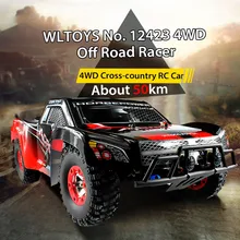 WLtoys 12423 RC автомобиль 1/12 2,4 ГГц высокой Скорость 4WD дистанционного Управление автомобиля имитации Структура и Управление