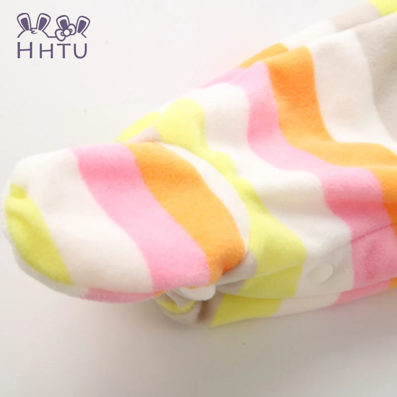 HHTU/Детские комбинезоны для новорожденных мальчиков и девочек одежда с длинными