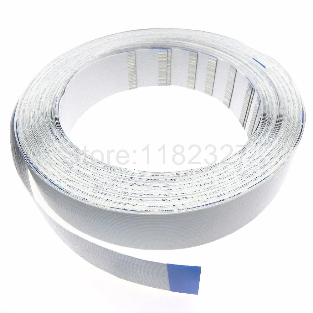 High Quality Flat Flex Cable WFT E244685 AWM 20798 26pin 1.0mm pitch opposite side contact B type 2800mm length ffc cable 1