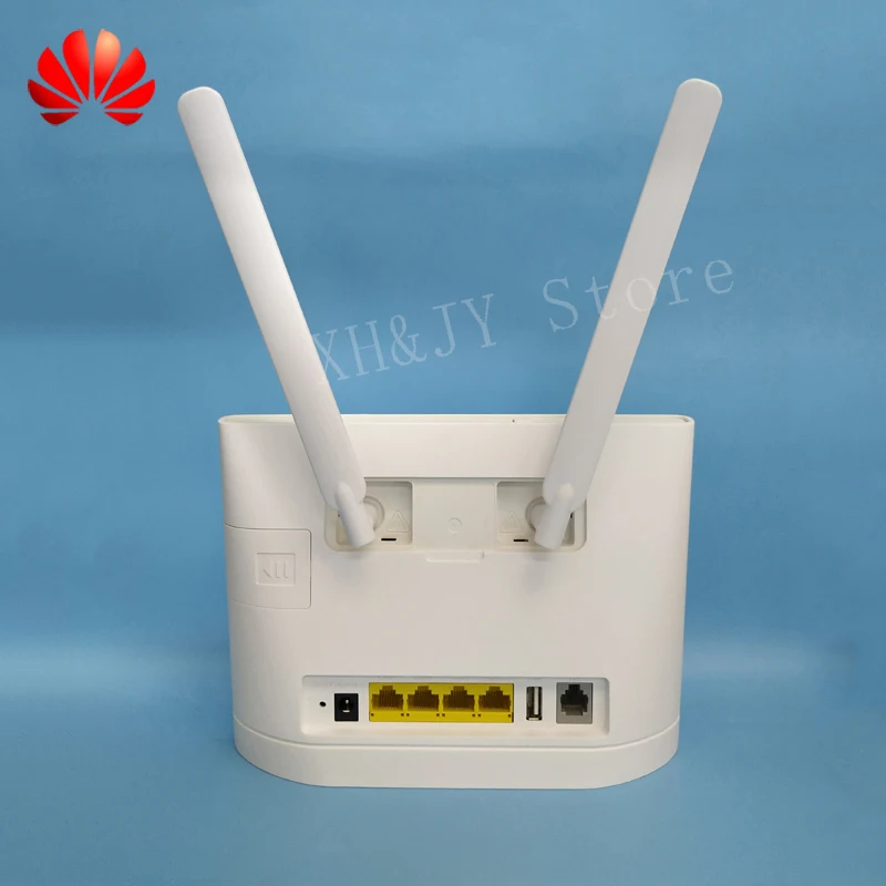 Huawei б/у B315 B315s-608 150 Мбит/с 4G LTE CPE беспроводной шлюз Wifi маршрутизатор с 4g антенной 3g 4g маршрутизатор мобильный PK B310 B525