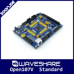 Waveshare Open107V Стандартный STM32F107VCT6 STM32F107 ARM Cortex-M3 STM32 макетная плата + PL2303 USB, UART модуля
