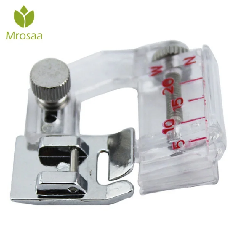 Mrosaa Adjustable Binder Presser Foot Feet for Sewing Machines