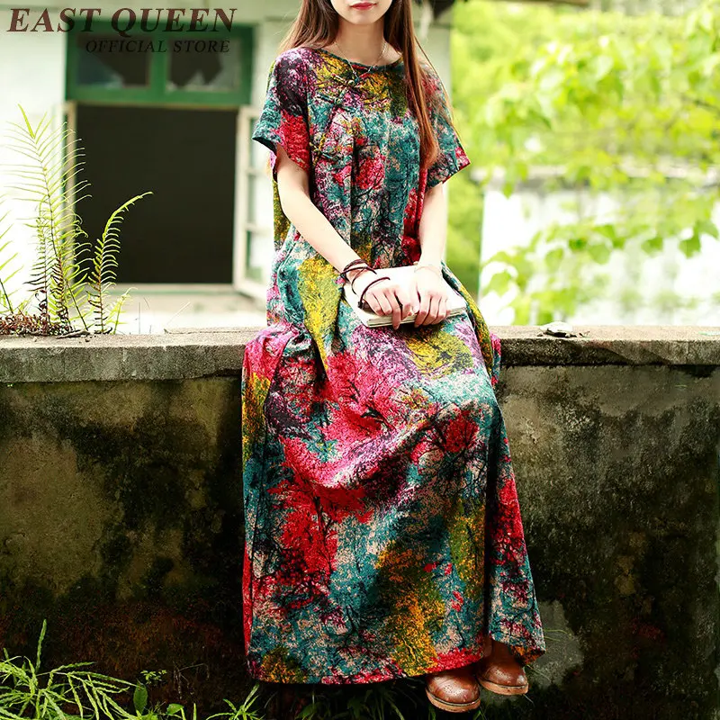 Китайское традиционное платье Восточный стиль платья Современный дизайн в стиле АР-деко платье AA2616 Y