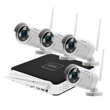BESDER 960 P Plug& Play 4CH CCTV комплект 4 шт. 960 P Wifi ip-камера Беспроводная CCTV система безопасности наружная Водонепроницаемая 1.3MP ip-камера