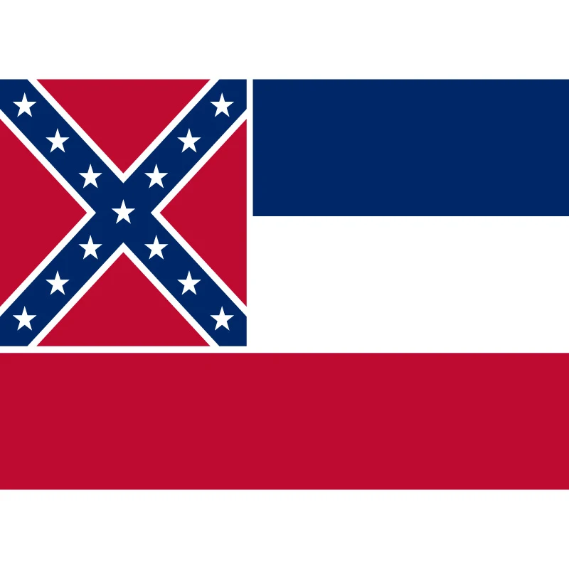 

Mississippi State Flags and Banners 90*150cm (3*5ft) / 60*90cm Polyester of Decoration Flag