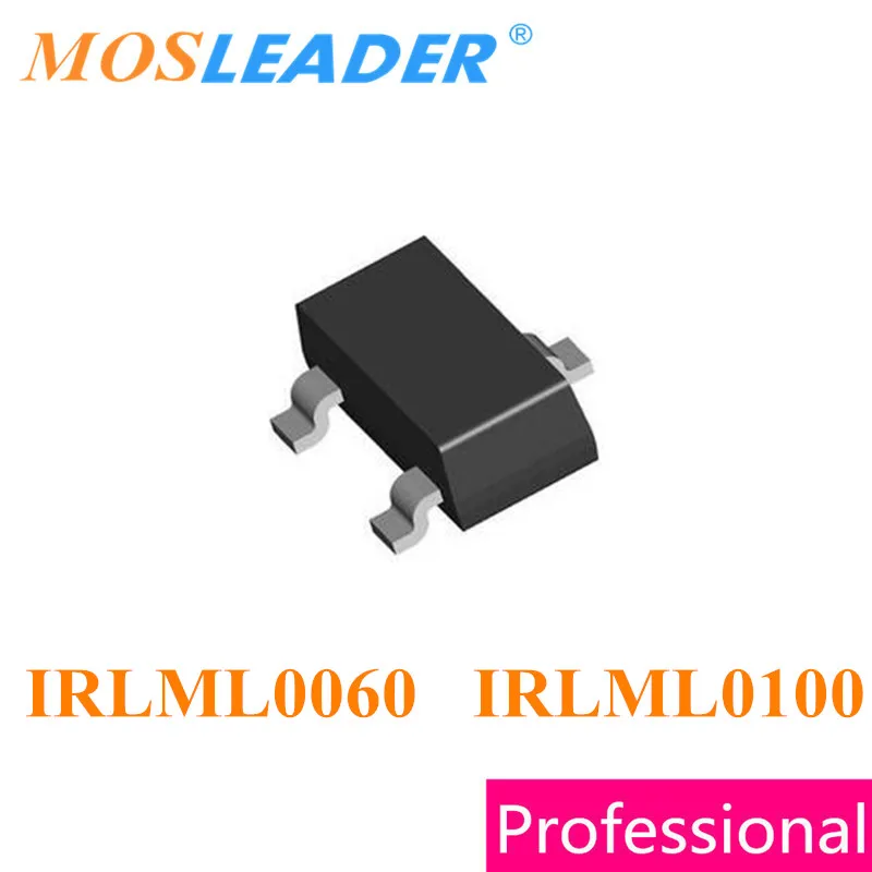 

Mosleader IRLML0060 IRLML0100 SOT23 1000PCS 3000PCS IRLML0060TRPBF IRLML0060PBF IRLML0100TRPBF IRLML0100PBF Made in China