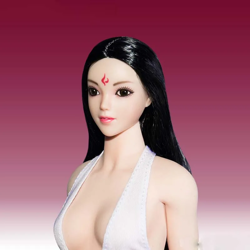 Игрушки Mnotht масштаб 1/6 женская голова лепка кукла резьба модель подходит для OB BJD