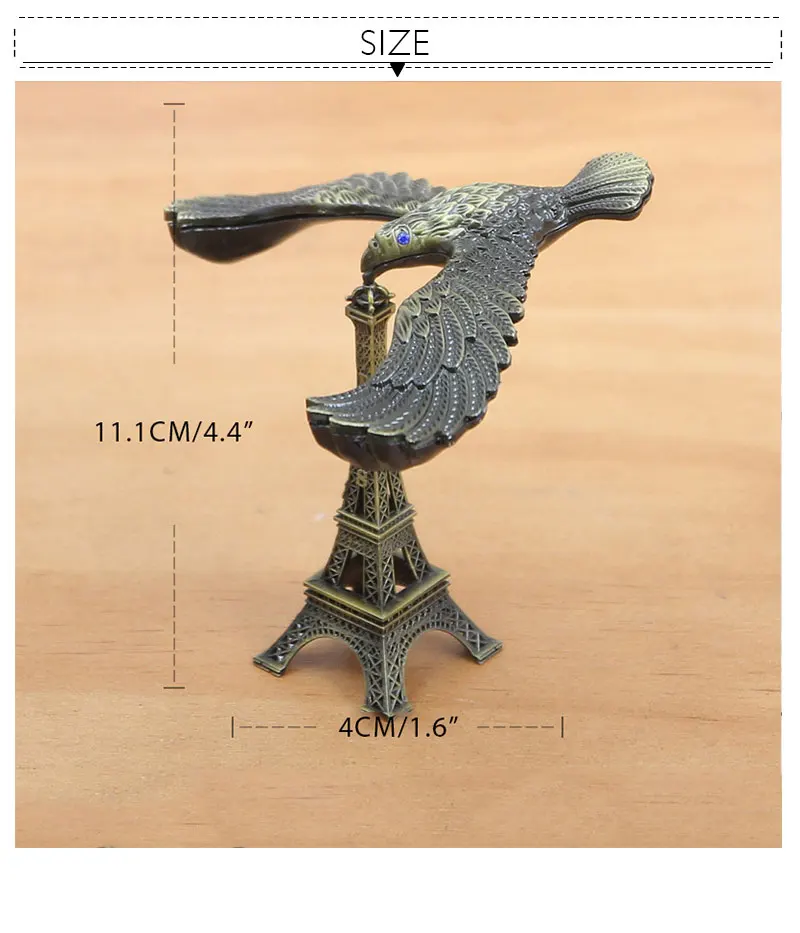 Творческий баланс гравитации птица башня орнамент украшения дома аксессуары Орел статуя металл ремесло подарки на день рождения декомпрессионная игрушка