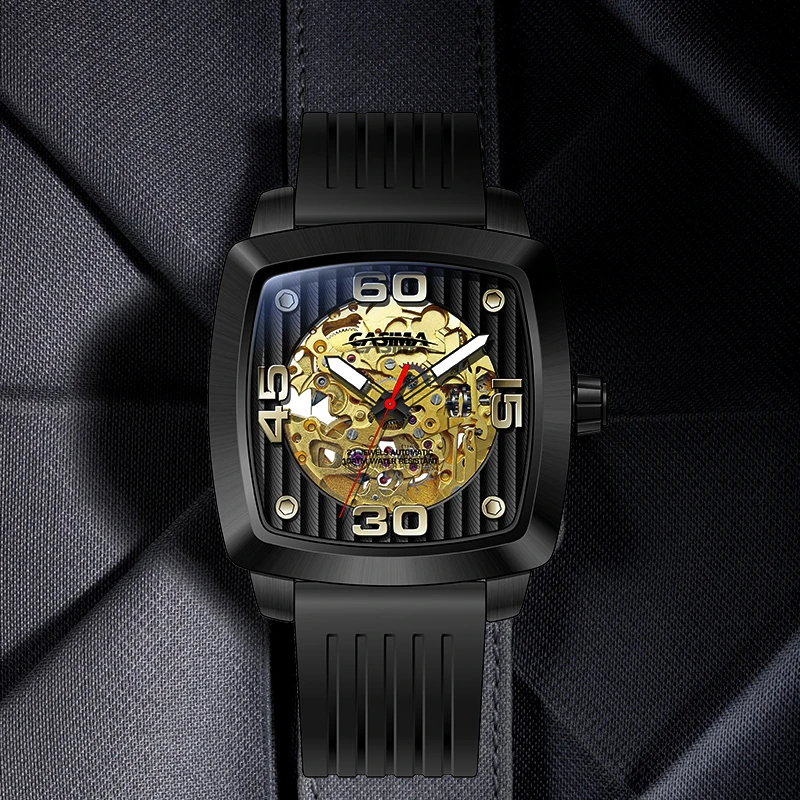 Часы Reloj Hombre CASIMA мужские роскошные брендовые новый дизайн Мужские автоматические