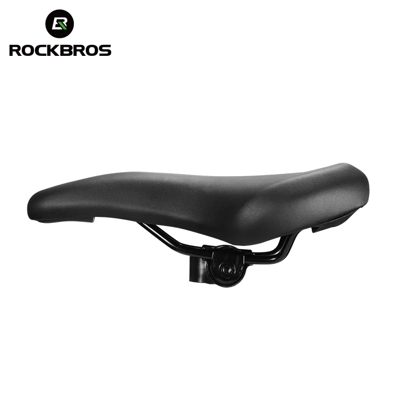 Велосипедное седло ROCKBROS мягкое удобное амортизирующее утолщенное широкое