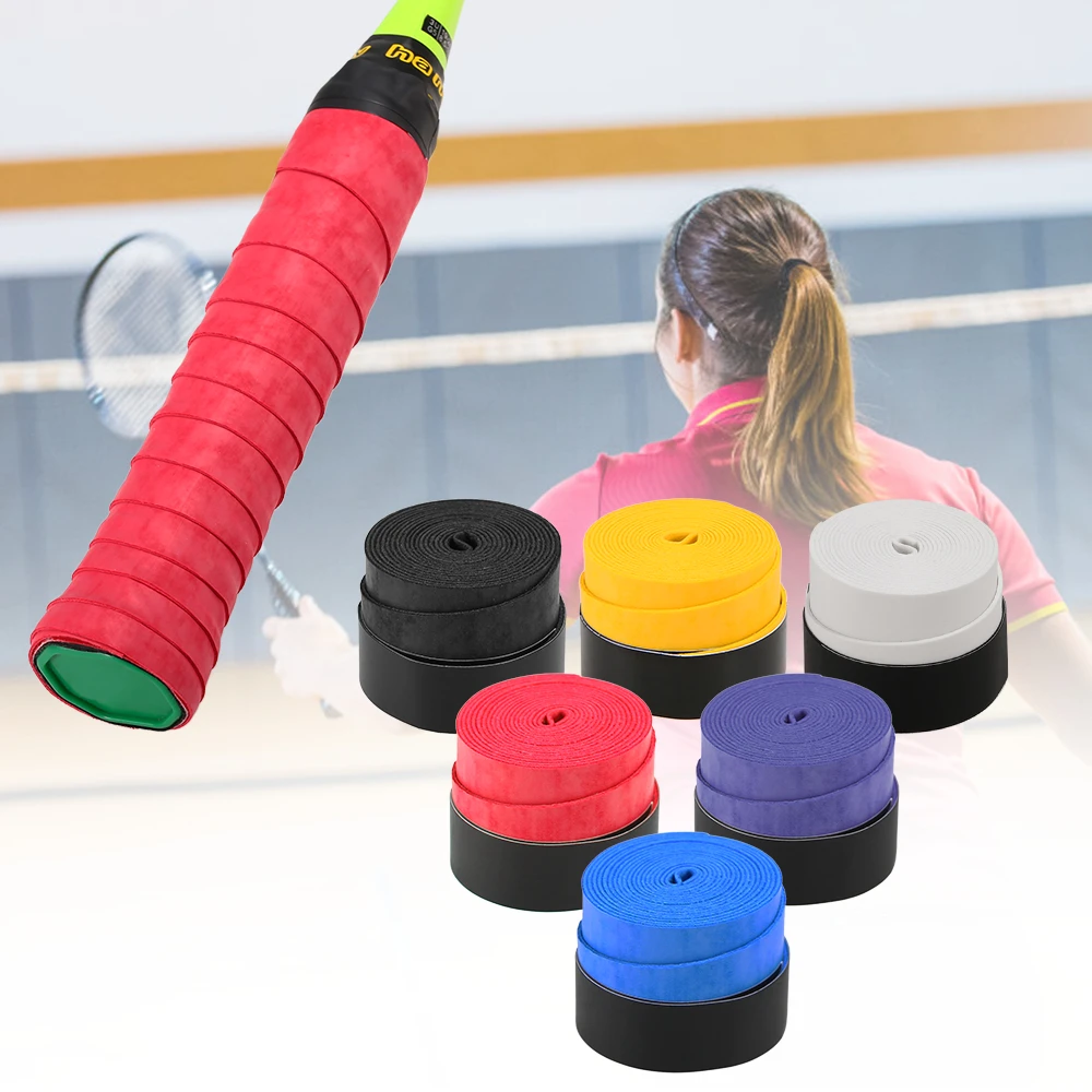 Tennis Overgrip 10/20/60pcs Tennis Badminton Squash Training Sweat Absorbed Wraps Accessories Badminton Grip Padel