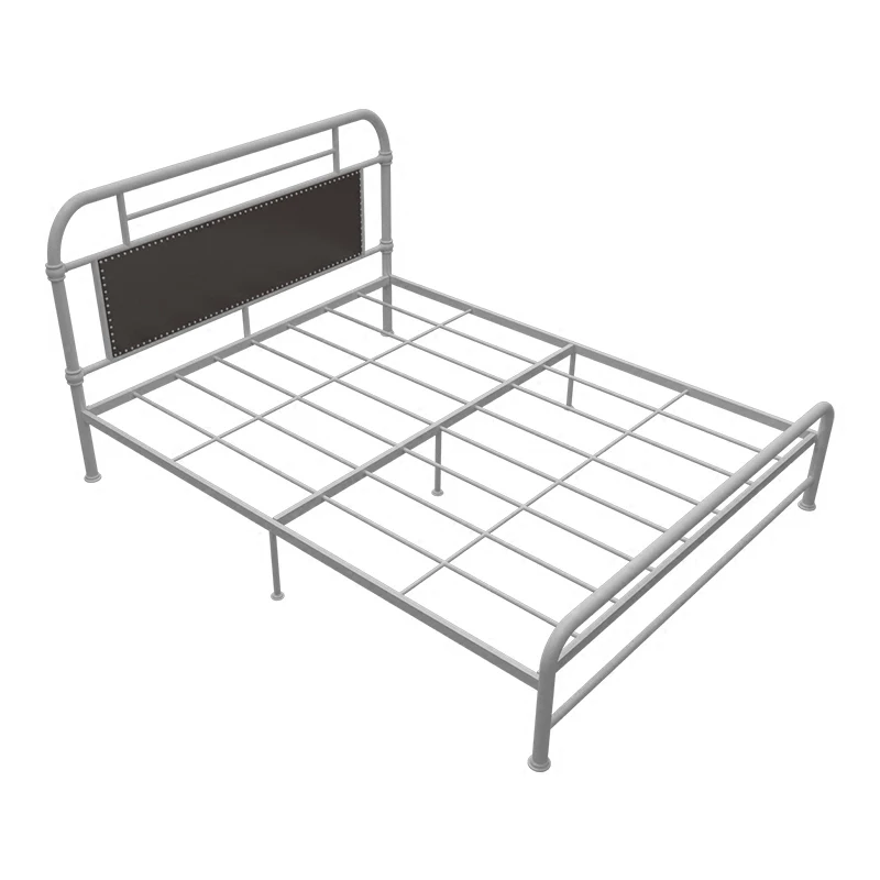 Beds Home Furniture iron bed single/double bed wholesale multi size 1.5*1.9cm/1.2*1.9cm/1.8*2cm hot new can customize 2019 Beds Home Furniture iron bed single/double bed wholesale multi size 1.5*1.9cm/1.2*1.9cm/1.8*2cm hot new can customize 2019
