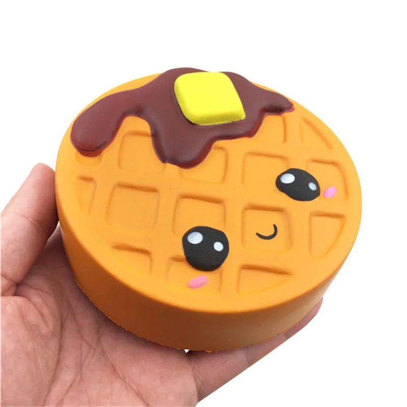 Kawaii лица Jumbo мороженое гамбургер торт Popcorn Печенье Пицца сожмите мягкими
