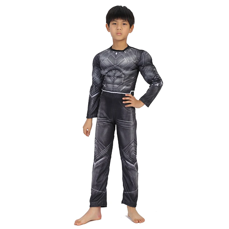 Avengers Hero Black Panther Cosplay Onesies Halloween Carnival Masquerade Birthday Party Costume Gift for children