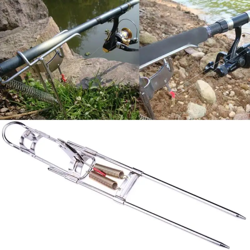 

Automatic Fishing Pole Mount Steel Fishing Rod Bracket High Strength Outdoor Sport Fish Pole Holder Standard Fishing Tool Pesca