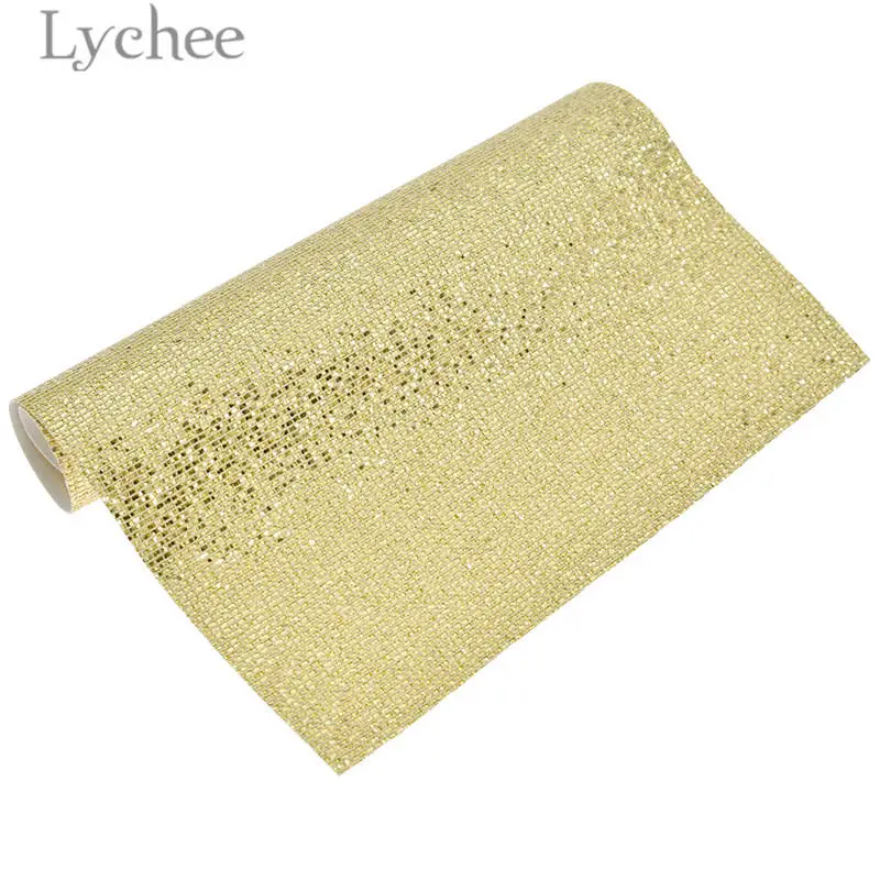 Lychee Life 29x21 см A4 проверенная блестящая ткань из искусственной кожи высокого качества Синтетическая Кожа DIY материал для сумок одежды - Цвет: 3