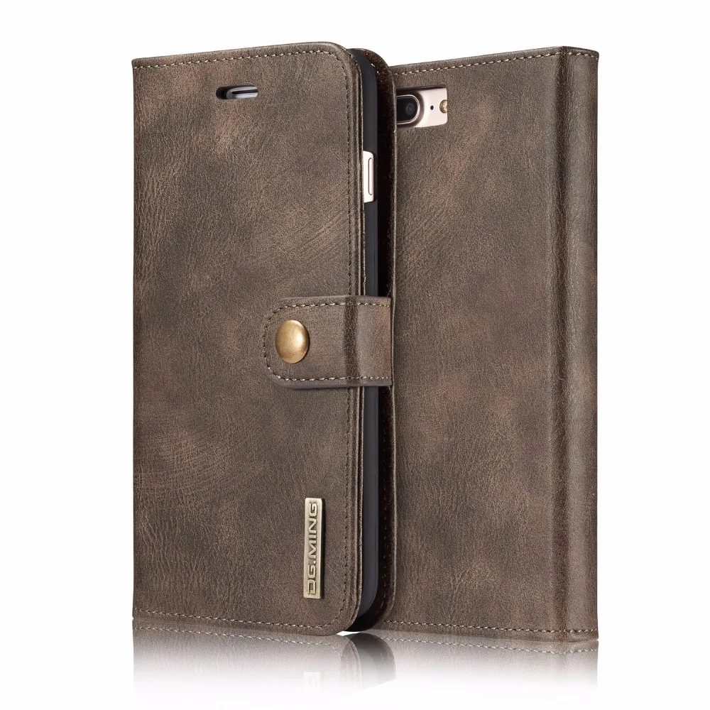 bilder für Für iphone 6 Fall Für iPhone 6 S plus 7 7 Plus Marke Flip abdeckung Aus Echtem Leder Brieftasche Kartenhalter Split PC Shell 2 in 1 bilder für Für iphone 6 Fall Für iPhone 6 S plus 7 7 Plus Marke Flip abdeckung Aus Echtem Leder Brieftasche Kartenhalter Split PC Shell 2 in 1