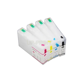 

UP 2sets 676XL T6761 refill ink cartridge compatible For epson Workforce pro WP-4010 WP-4023 WP 4090 4520 4533 4590 4530 4540