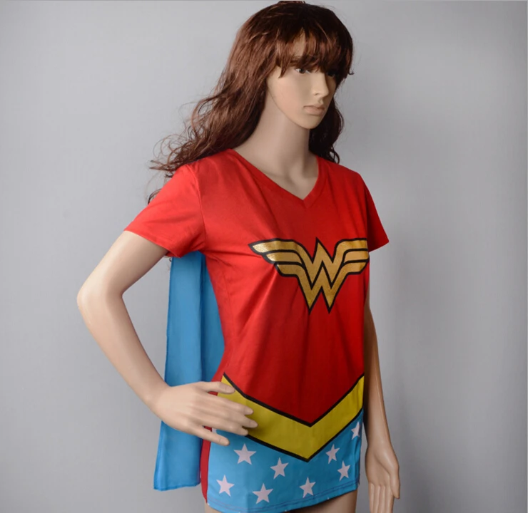 wonder woman v neck