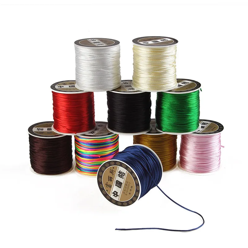 Trendy 1 mm Nylon String Wire Cord for Jewelry Making DIY Necklace