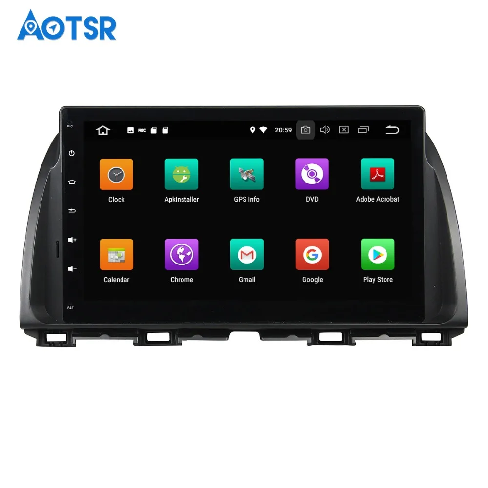 Perfect IPS Android 8.0 8 Core 4GB+32GB Car DVD Player GPS Glonass Map Radio WIFI 4G Bluetooth 4.0 For Mazda ATENZA CX-5 CX5 2012-2015 4