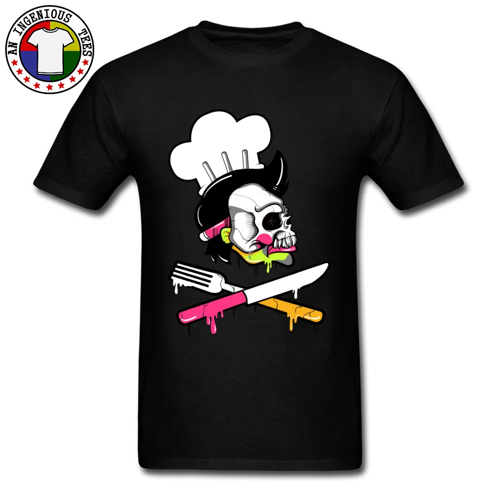 Jolly roger Tshirts Funny Short Sleeve Oversized O Neck Pure Cotton Tops & Tees Personalized Tee-Shirts for Men Summer Fall Jolly roger black