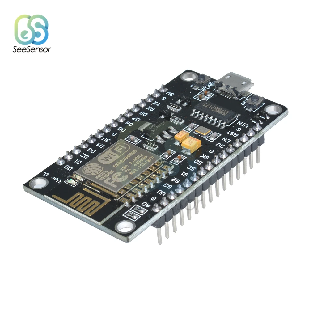 Беспроводной модуль NodeMcu V3 4 м байт wifi Интернет вещей макетная плата на основе ESP8266 ESP-12E Micro USB Repalce CP2102