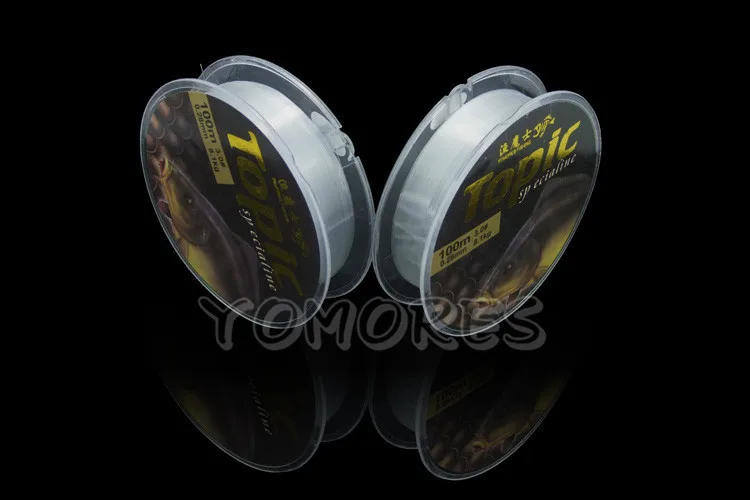 100m Fishing Line Super Strong 100% Japanese Nylon Transparent Fluorocarbon Fishing Lines Sea River Lake Fishing Accessories