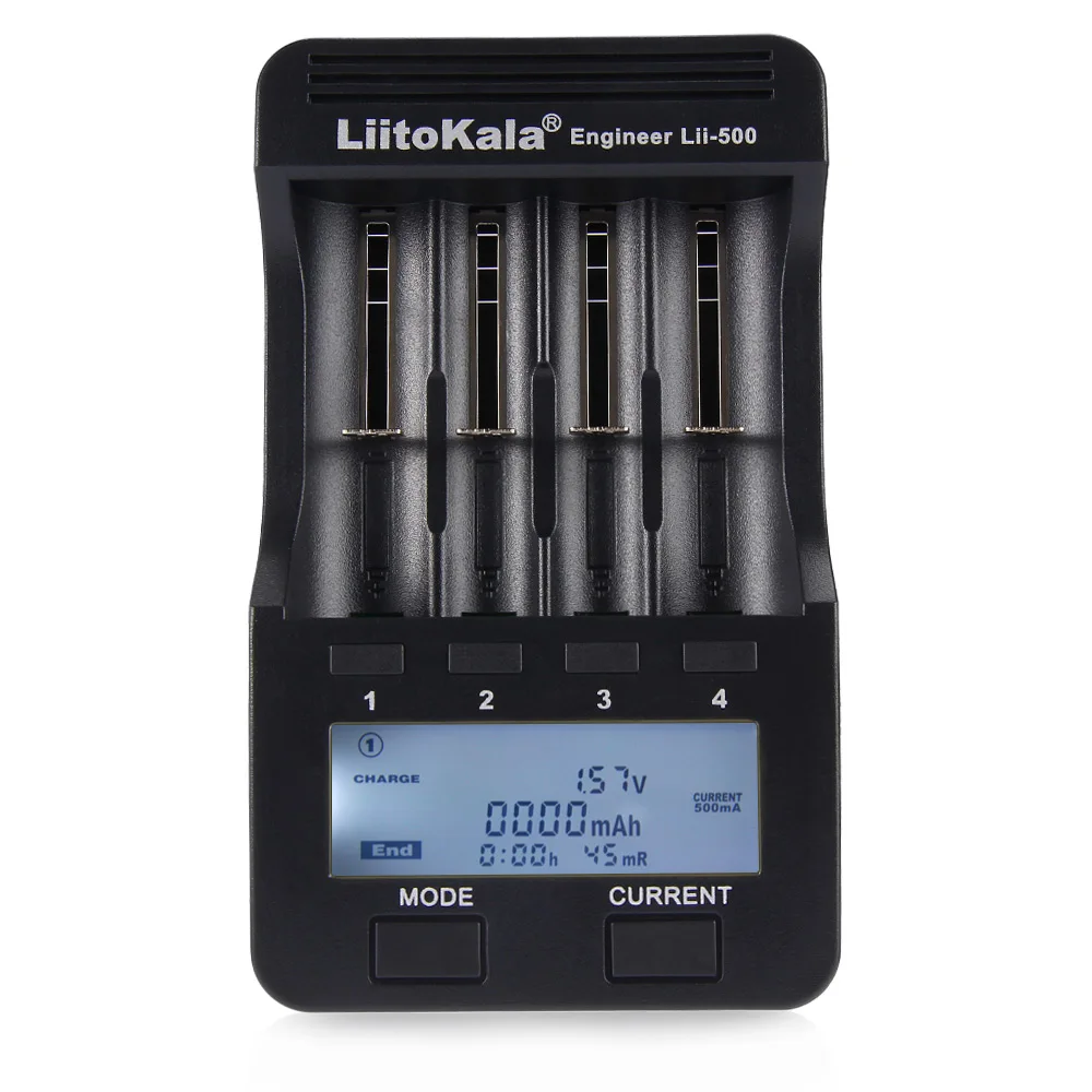 Зарядное устройство Liitokala lii ***, 5 видов, ЖК-дисплей 3.7 В 1.2 В 18650 26650 16340 14500 10440 18500