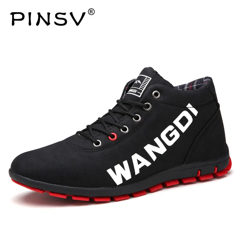 PINSV Winter Boots Men Shoes Black Short Plush Ankle Boots Men Winter Shoes Men Snow Botas Hombre Erkek Bot Size 39-44 цена PINSV Winter Boots Men Shoes Black Short Plush Ankle Boots Men Winter Shoes Men Snow Botas Hombre Erkek Bot Size 39-44 цены онлайн