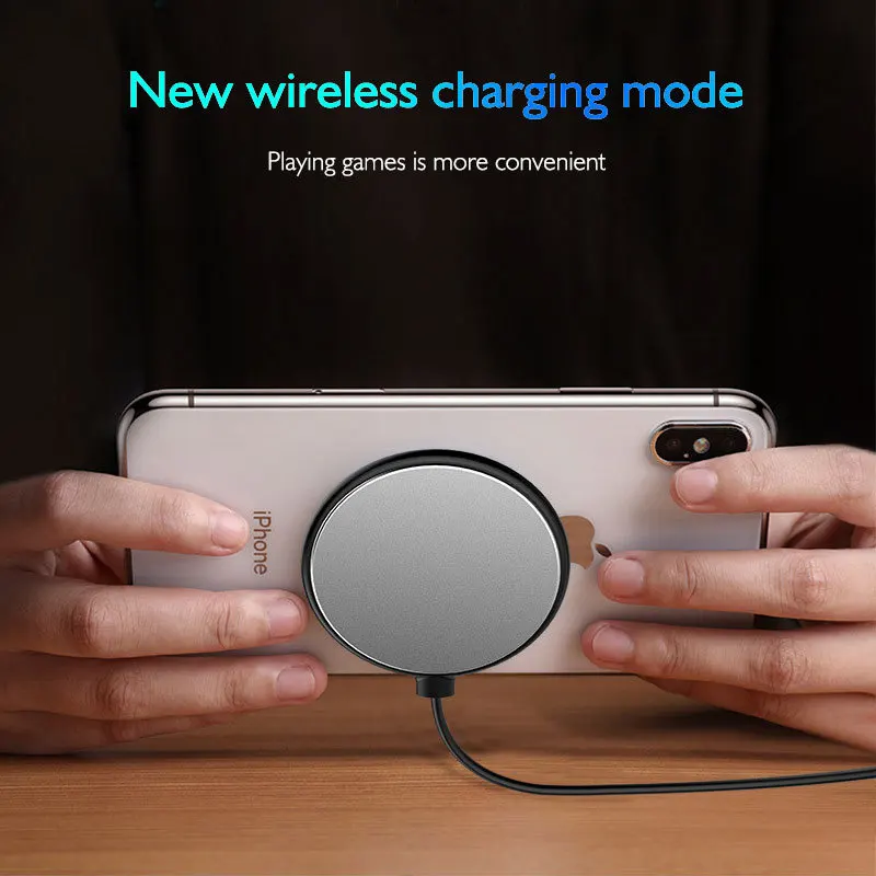 Suction cup Wireless Charger For iPhone XR XS Max Portable Fast Wireless charging Pad car charger usb charger For Samsung S9+ S8