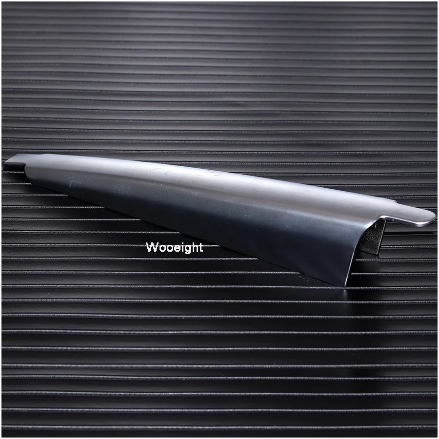 Wooeight 3Pcs Chrome Silver ABS Rear Window Wiper Tail Windscreen Frame Cover Trim For Land Rover Discovery Sport 2015 2016-2019 (4)