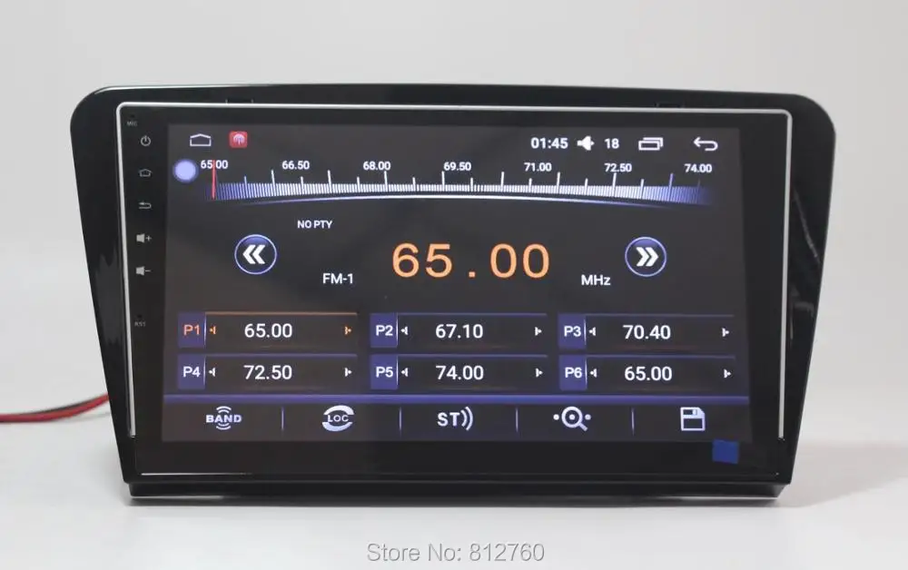 Excellent Nedehe 10 inch 1024*600 Android 8.1 Car PC DVD For Skoda Octavia 2014 2015 Car Radio Stereo GPS Navigation WIFI Mirror link 1