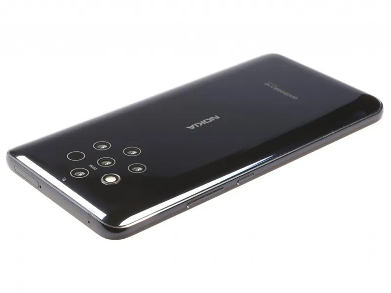 Мобильный телефон Nokia 9 Pureview, 6 ГБ ОЗУ, 128 Гб ПЗУ, две sim-карты, Android, LTE 5,99 '', 6 камера, четыре ядра, отпечаток пальца, Snapdragon 845, NFC