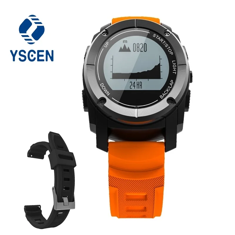 

GPS Smart Band Bluetooth Wristband Heart Rate Height Race Monitor Speed Outdoor Fitness Tracker Running Watch