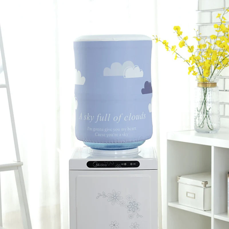 Cartoon Dust Cover Water Dispenser Covers Drinking Fountain Machine Dust Cover Protector Dustproof Buket Cloth Protection FC139