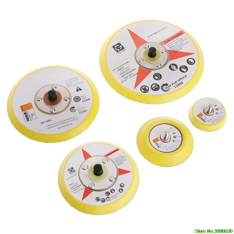 

2inch Polishing Sander Backer Plate Napping Hook Loop Sanding Disc Pad
