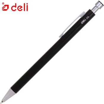 

Deli 1pc 0.5mm Press Neutral Black Ink Gel Pen Comfortable Soft Plastic Pen Promotional Gift School Office Supply