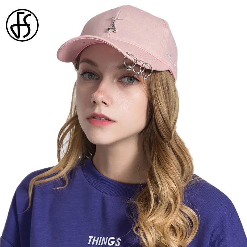Buy FS Korean Style Fashion Baseball Cap With Ring