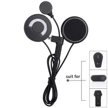 2017 Nueva FreedConn soft micrófono auricular auriculares para FDCVB T-COMVB TCOM-SC COLO Motocicleta Bluetooth Intercomunicador Del Casco