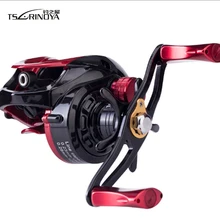 TSURINOYA 9+ 1BB/6,6: 1 Низкопрофильная приманка из углепластика для рыбалки катушка мелководье катушка Левая рукоятка/правая ручка XF-50