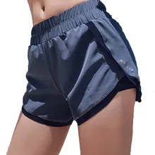 Для женщин спортивные Шорты брюки для спортивной тренировки Фитнес Леггинсы для йоги, тренажерного зала Шорты Для женщин эластичные шорты спортивные Для женщин шор