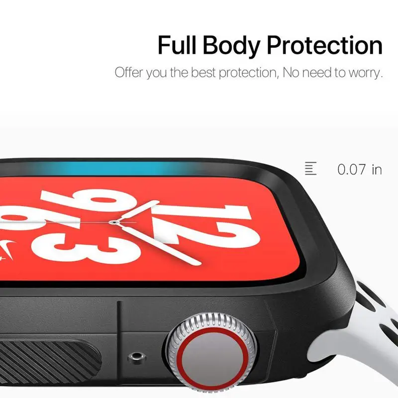 Чехол для часов для нового Apple Watch Series 4, ультра тонкая защитная пленка из термополиуретана с защитой от царапин