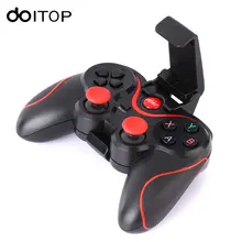 DOITOP T3 Smartphone Game Gamepad Controller Wireless Bluetooth Joystick With Phone Stand Holder for Android Smartphone Tablet 3