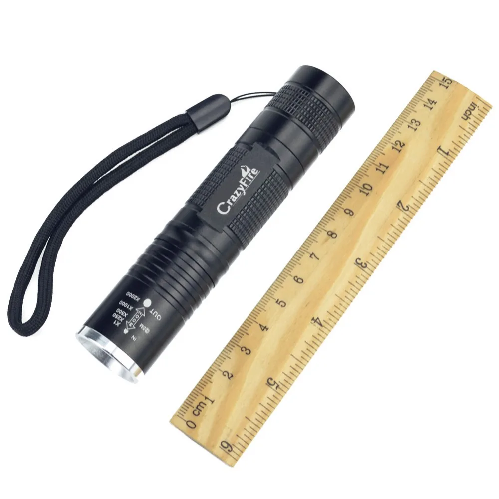 Lanternas e Lanternas crazyfire high power 1000lm led à Prova D'água : Sim