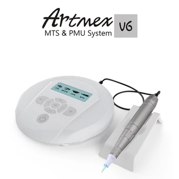 

Hhigh quality Permanent Makeup machine Artmex V6 Eye Brow Lip Rotary Pen V6 Tattoo Machine MTS PMU System with V6 tattoo needle